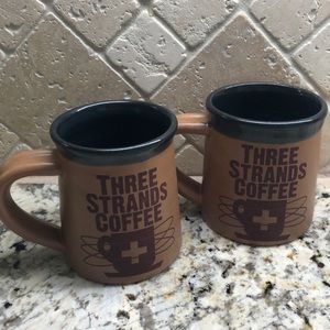 Mudlove “Three strands Coffee” mug. EUC